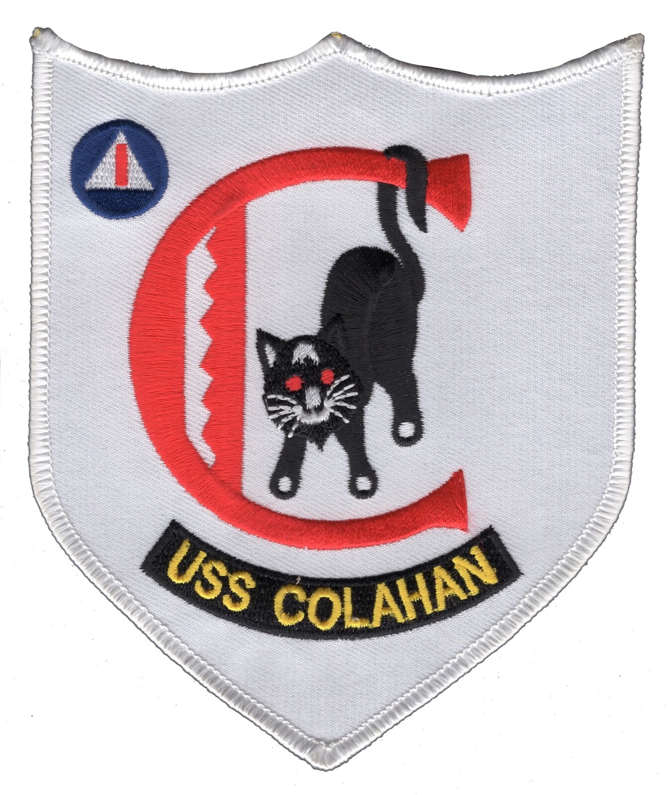 DD-658 USS Colahan  Patch Destroyer Tin Can "C"