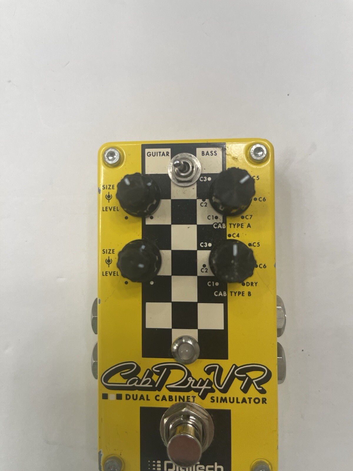 Digitech CabDryVr Dual Cabinet Simulator Emulator Guitar Effect Pedal