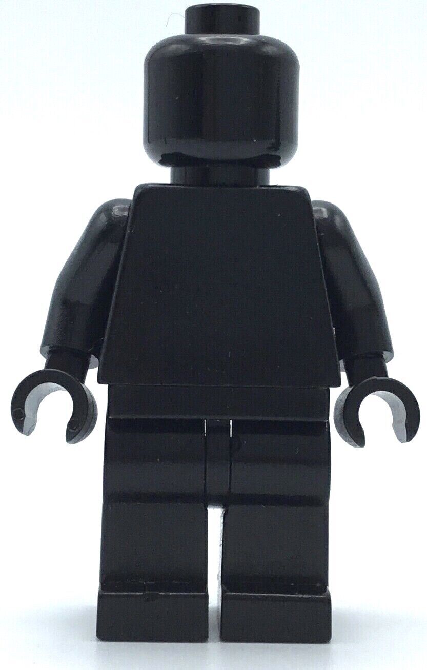 Lego Monochrome Minifigure Fig -  Select Your Color of Fig ! Town & City