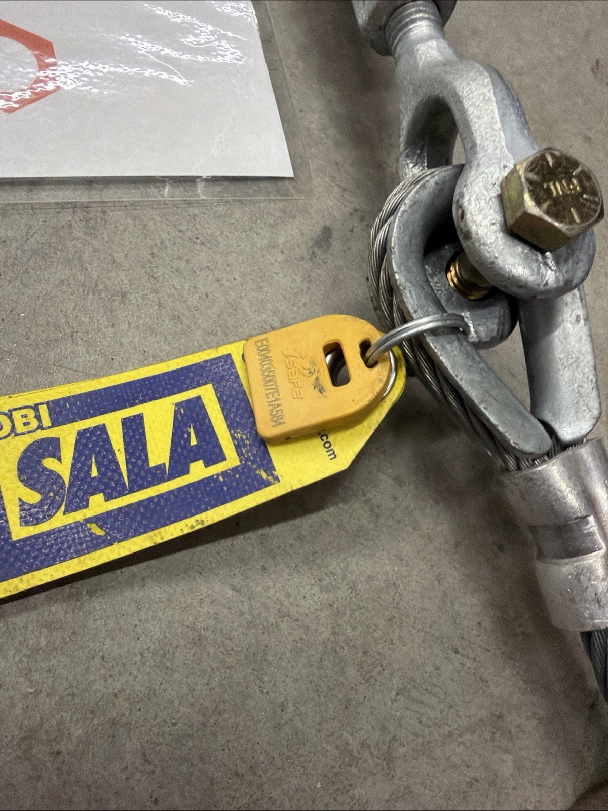 3M DBI-SALA 7608007 Cable Horizontal Lifeline System, HLL System, 60 Ft Length