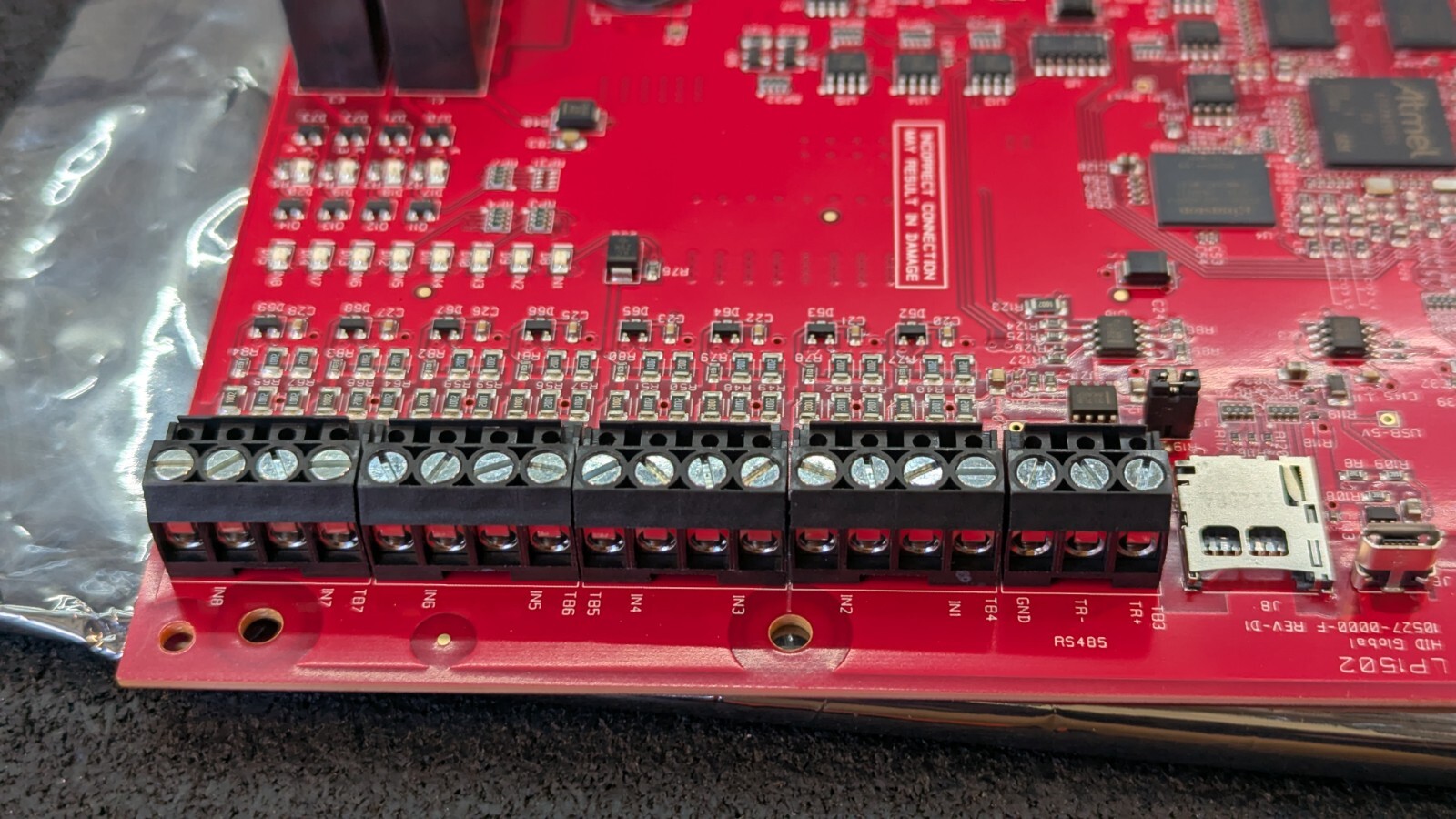 Mercury Security LP1502D Intelligent Controller Board - Untested, Sold for Parts