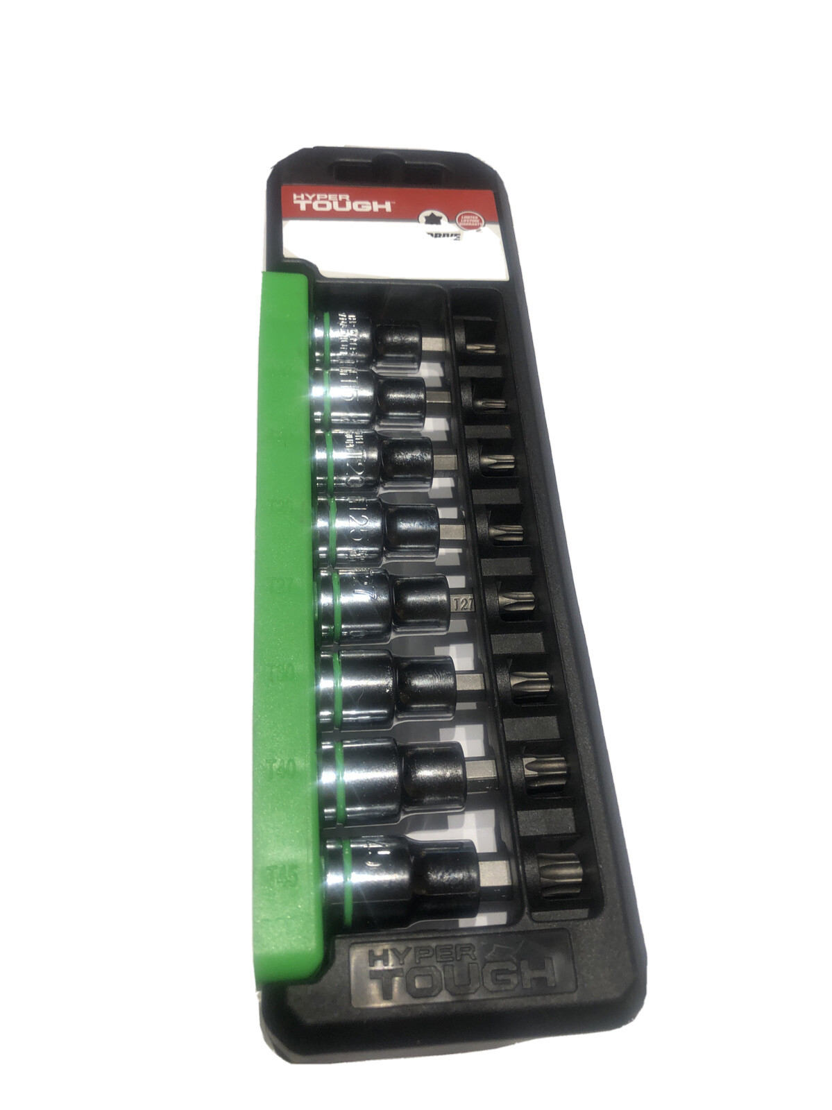 Hyper Tough 8-Piece 3/8" Drive Metric Socket Set  NEW