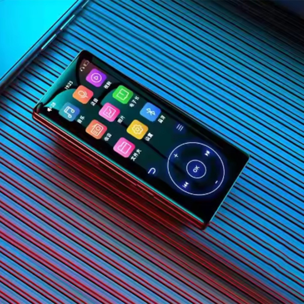 MP3 Player Portable Music Player with Bluetooth HiFi Sound Single Loop FM3281