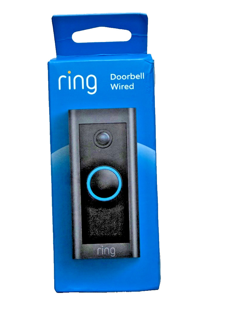 Ring Video Doorbell Wired Wi-Fi Night Vision Motion Detection 2.4GHZ WI-FI 7021