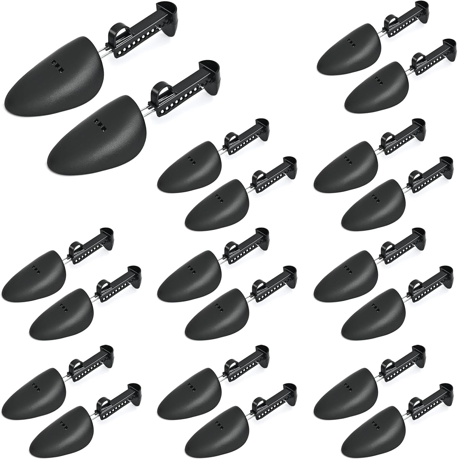 10 Pairs Plastic Shoe Tree Stretcher Shaper for Men