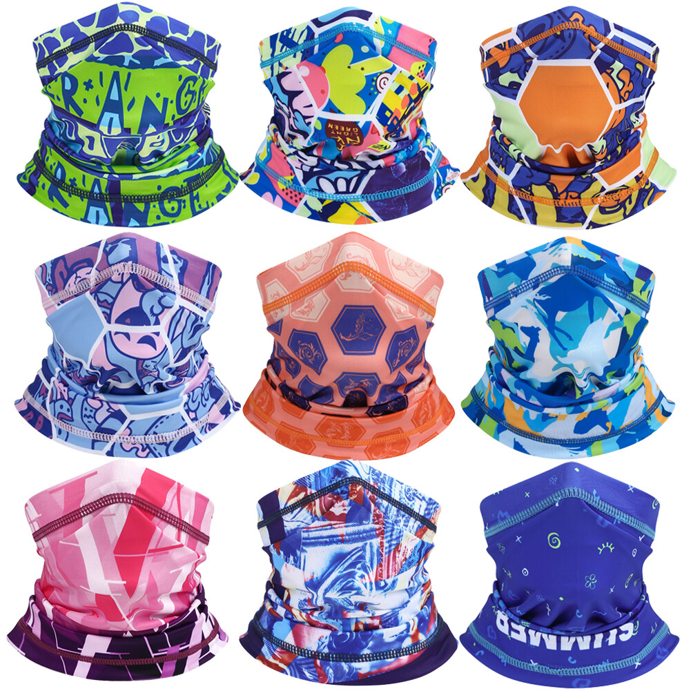 Unisex Neck Gaiter Bandana Half Face Mask Headband Balaclava Scarf Cover Cycling