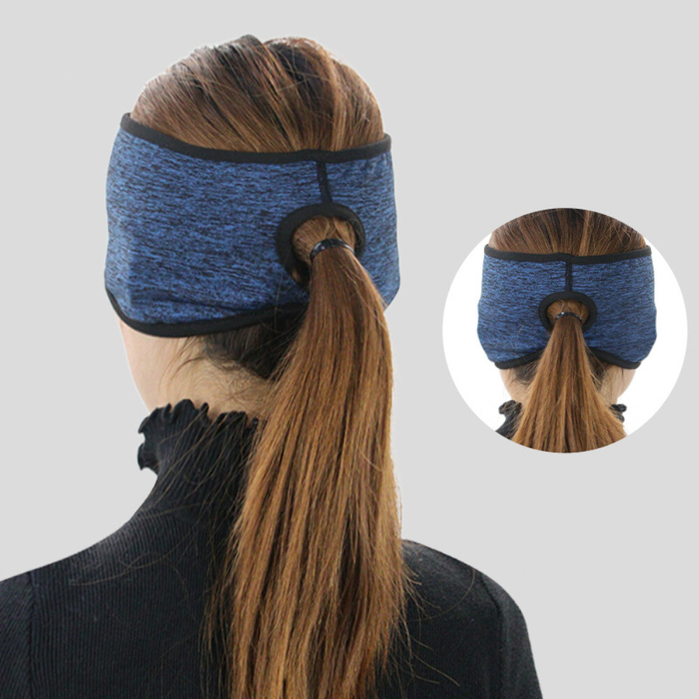 Fleece Hair Band Warmer Ear Warm Cold Weather Headband for Yoga Running Sports