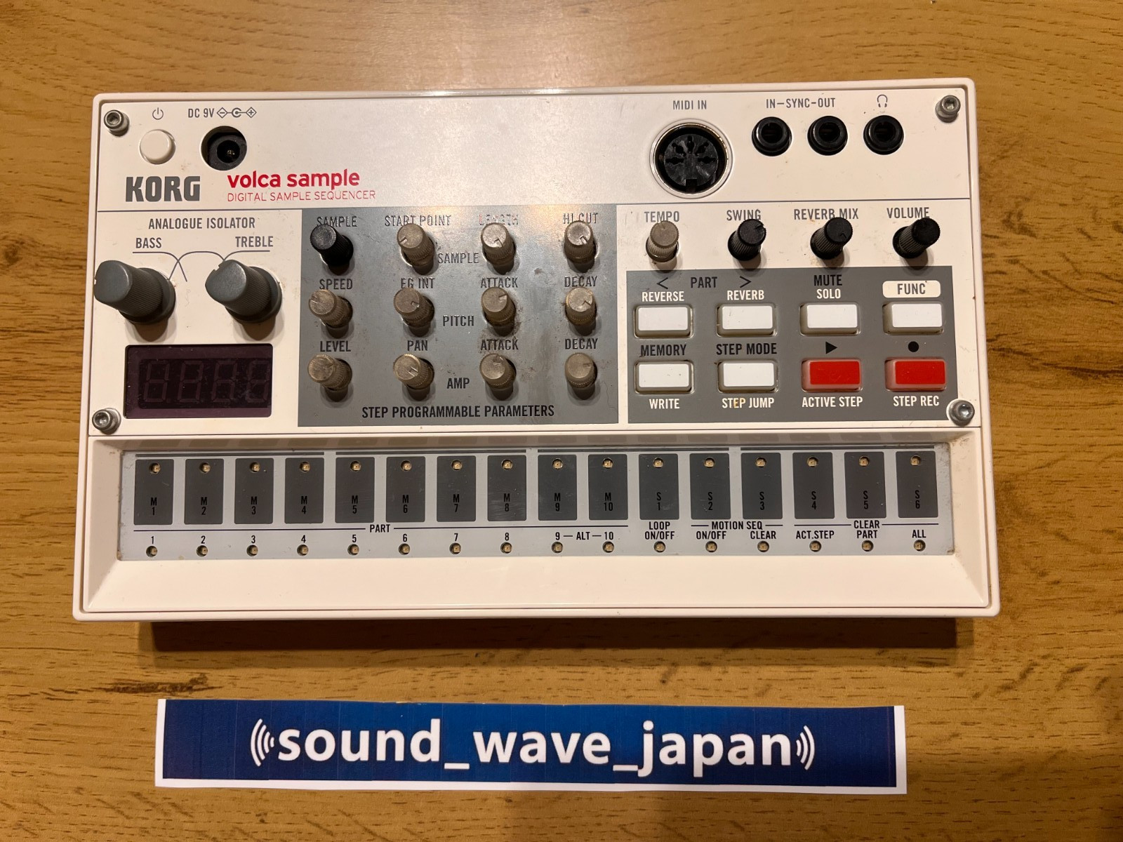KORG Volca Sample Digital Sampler Sequencer for Live Beat Making Japan Fast Ship