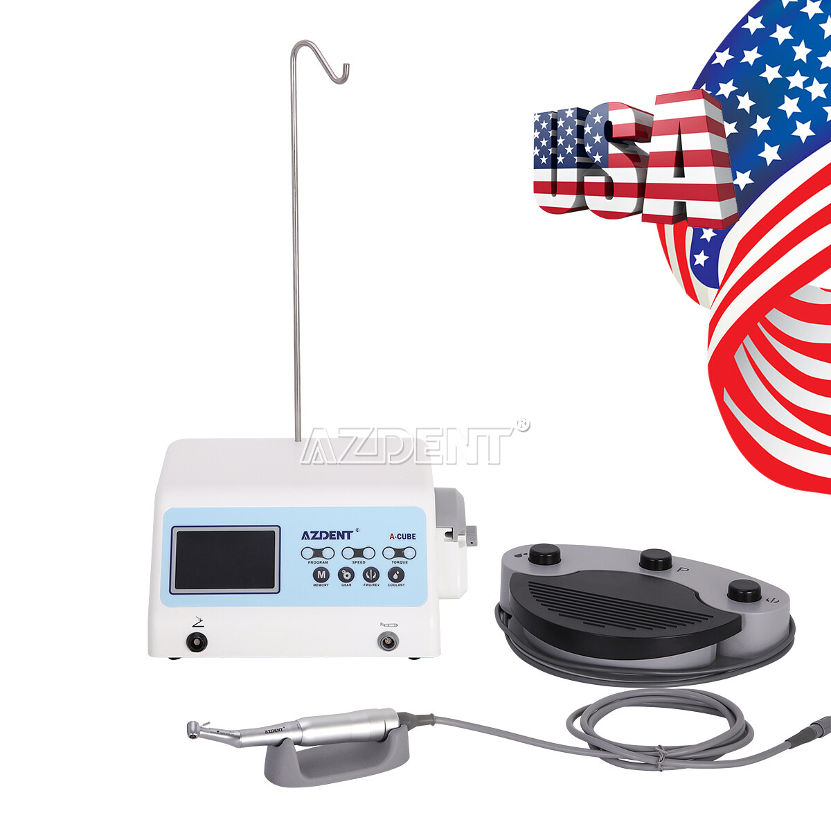 Dental Brushless Implant Motor System /20:1 Implant Contra Angle Handpiece
