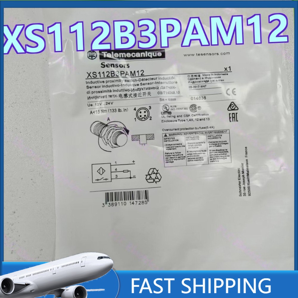 XS112B3PAM12 1PCS Telemecanique Proximity Switch FAST SHIPPINGNew