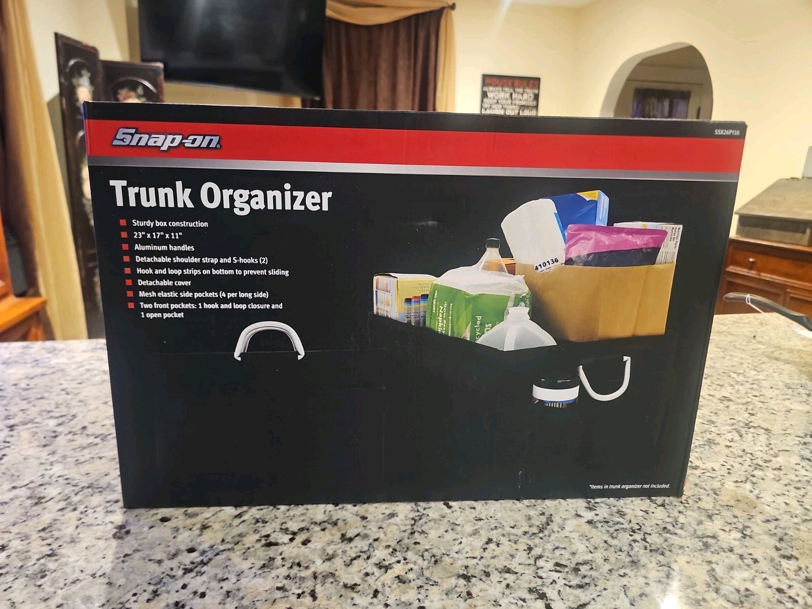 New Snap On Trunk Organizer SSX26P116