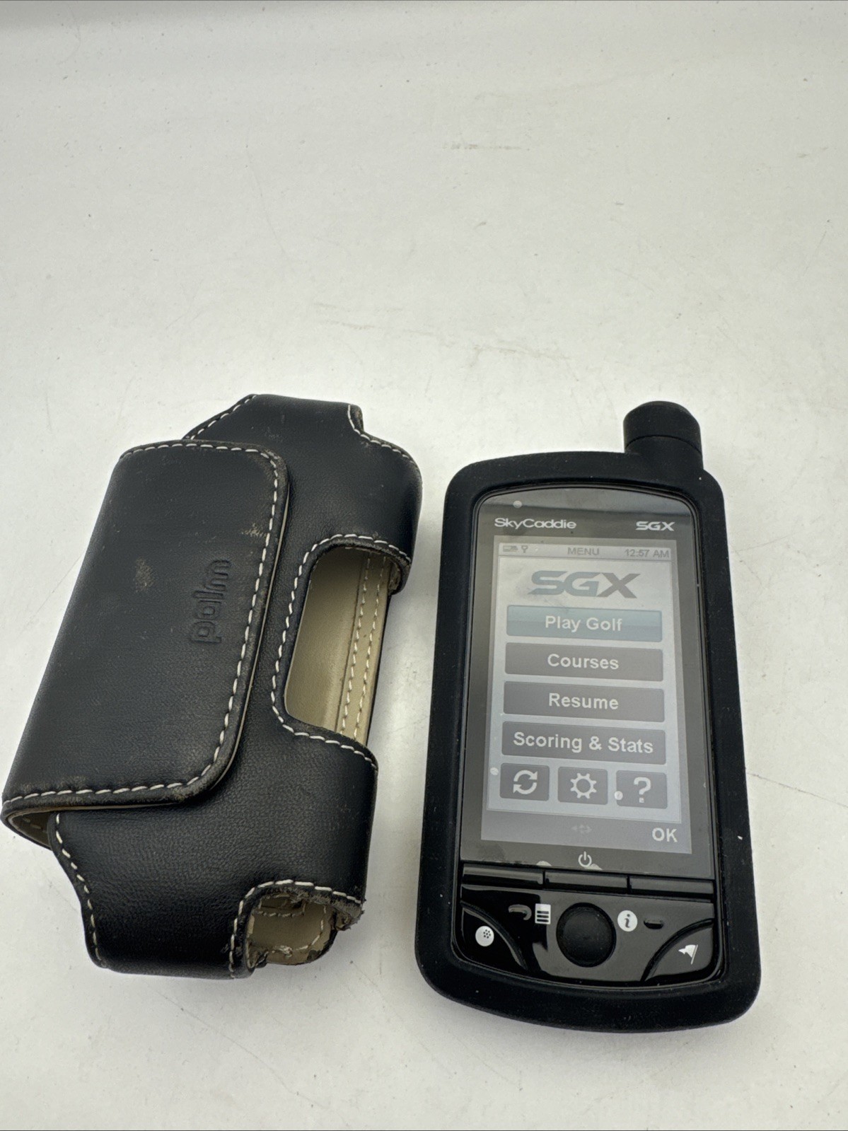 SkyCaddie SGX Golf GPS Rangefinder w/ Case & Holster