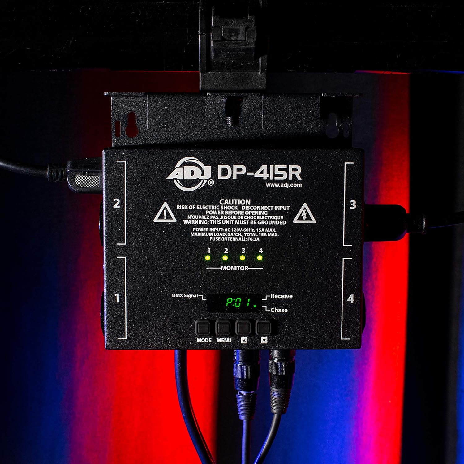 Products DP-415R 4 Channel DMX512 Dimmer Pack