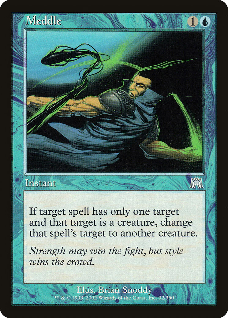 Meddle [Onslaught] Magic MTG
