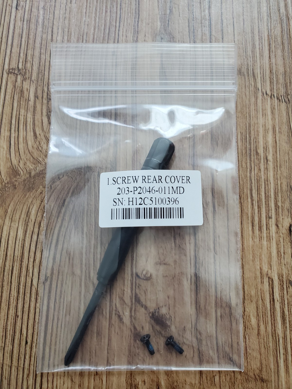 (2) Screws & Screw Driver for Toast Flex POS GO 2 (TG200) Mobile Handheld Tablet
