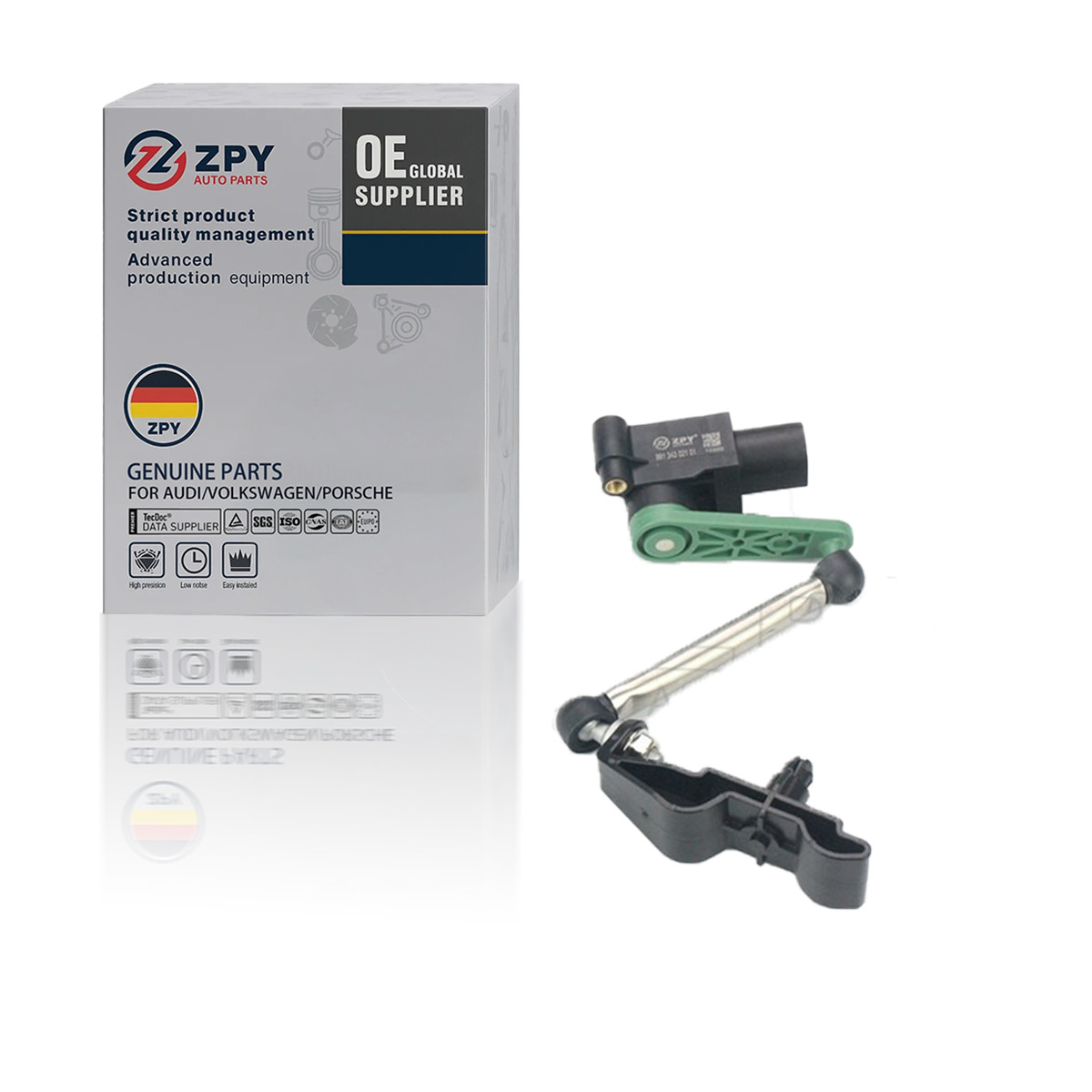 ZPY Headlight Height Level Sensor For Porsche 911 991 718 991 343 021 01