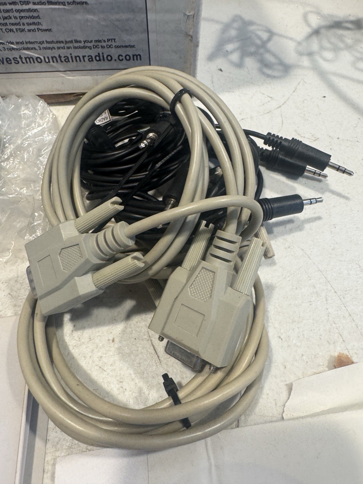 West Mountain Radio RIGblaster Pro Computer Ham Radio Interface with Accessories