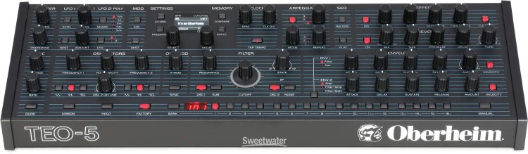 Oberheim TEO-5 Polyphonic Desktop Synthesizer Module