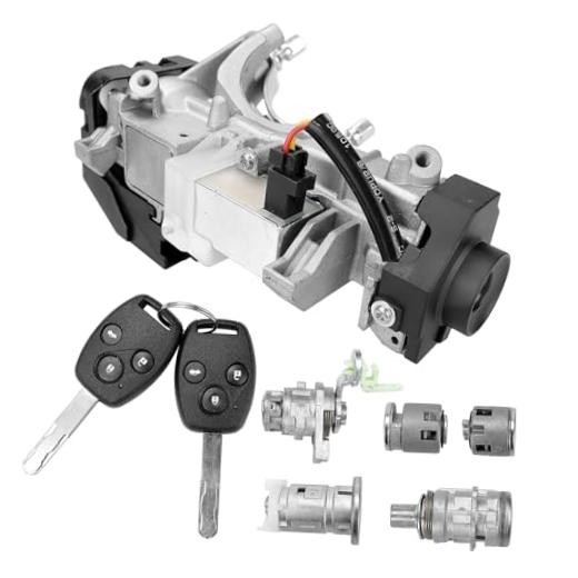 Upgrade Complete Set Ignition Switch - with Cylinder Door Lock Trans Key