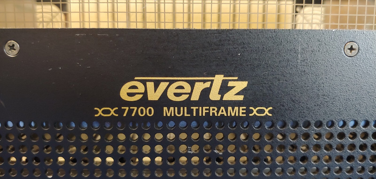 Evertz 7700FR-C Multiframe *NO PSU'S or CARDS*