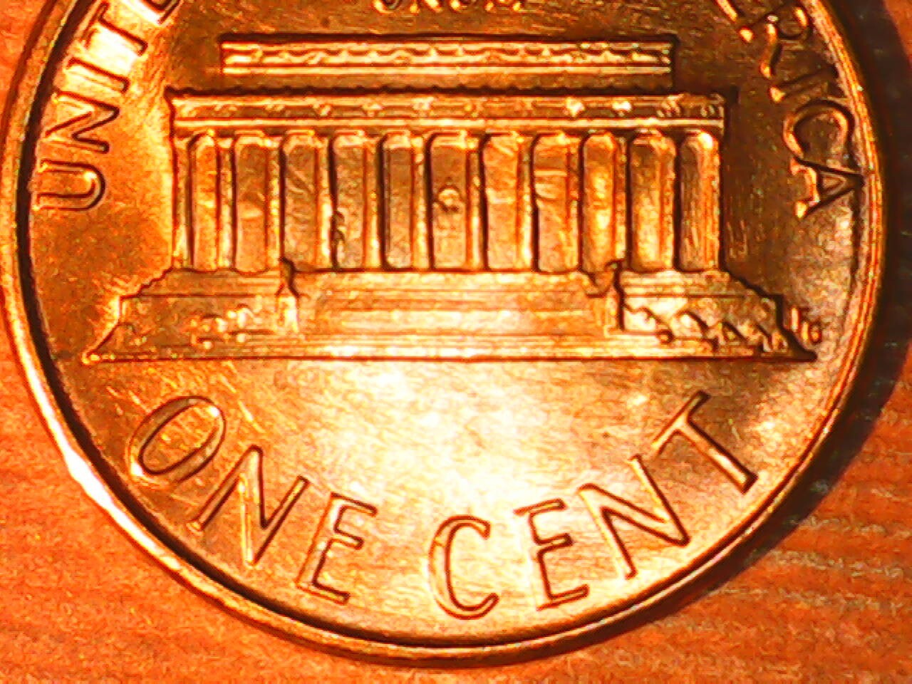 1988 Penny Struck Through Grease Reverse