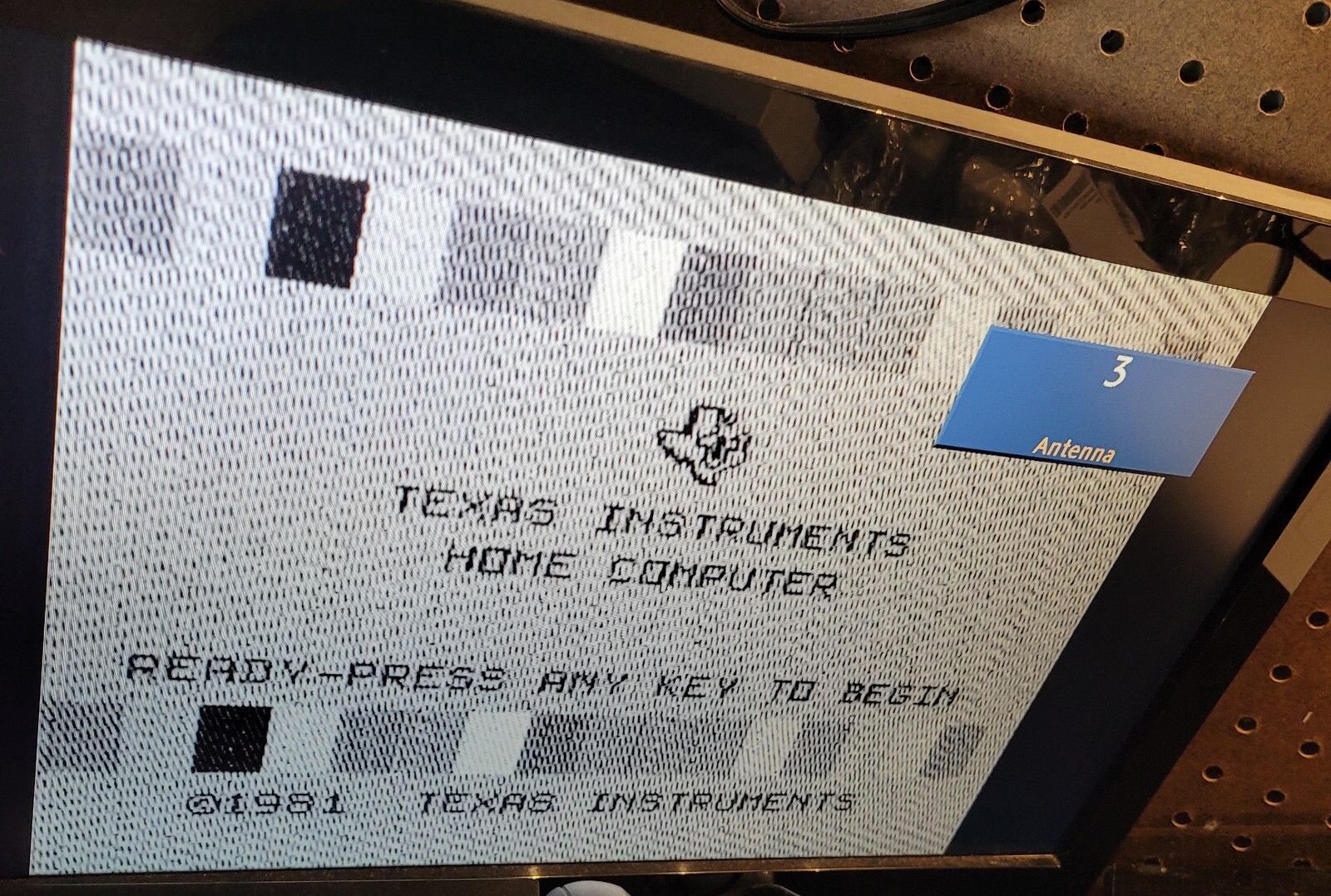 TI-99/4A Peripheral Exp Box PHP1200 w/ 32k Mem Card, RS232 Card, Floppy Drive