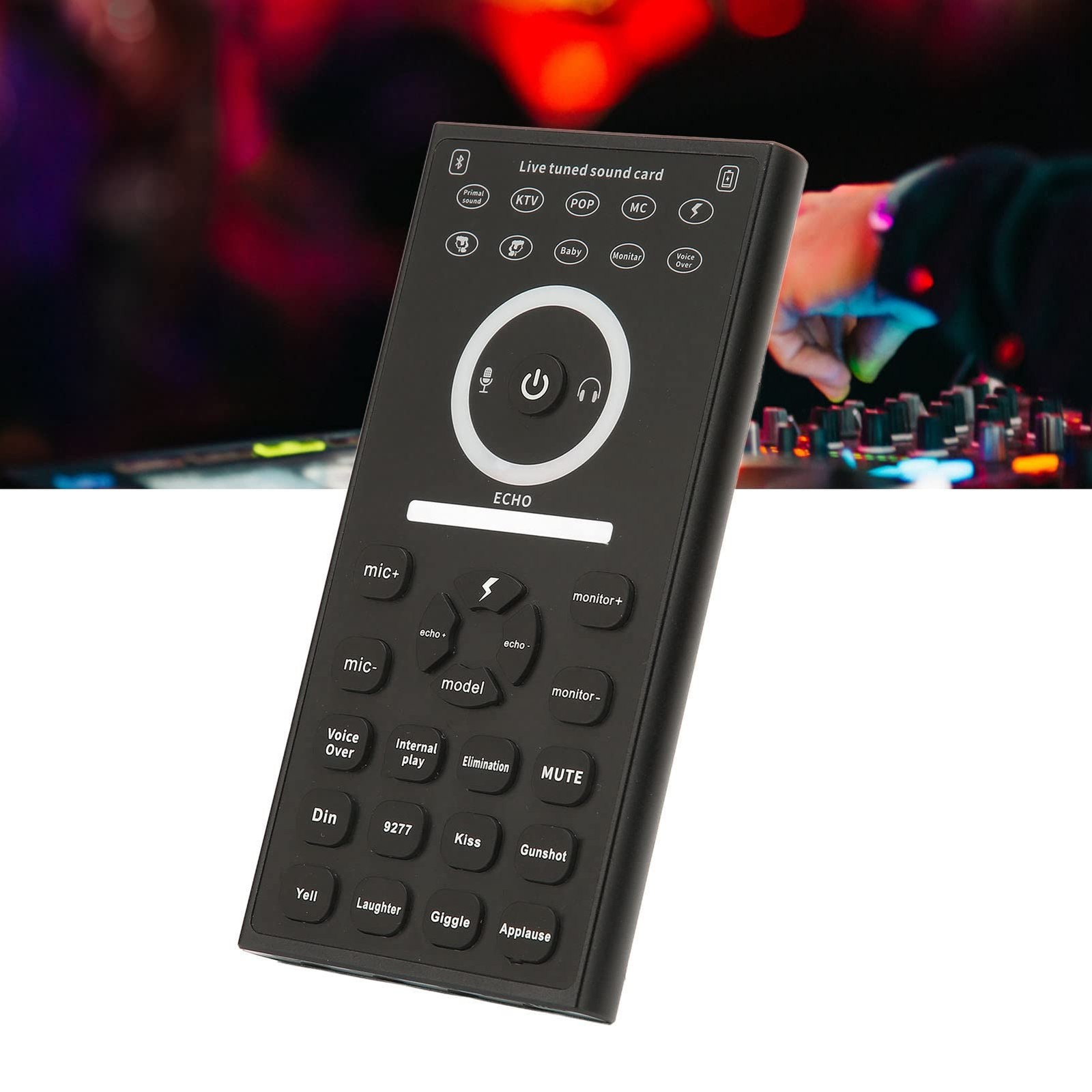 Voice Changer Disguiser, Handheld Mini Sound Changer Device, for Phone PC Comput