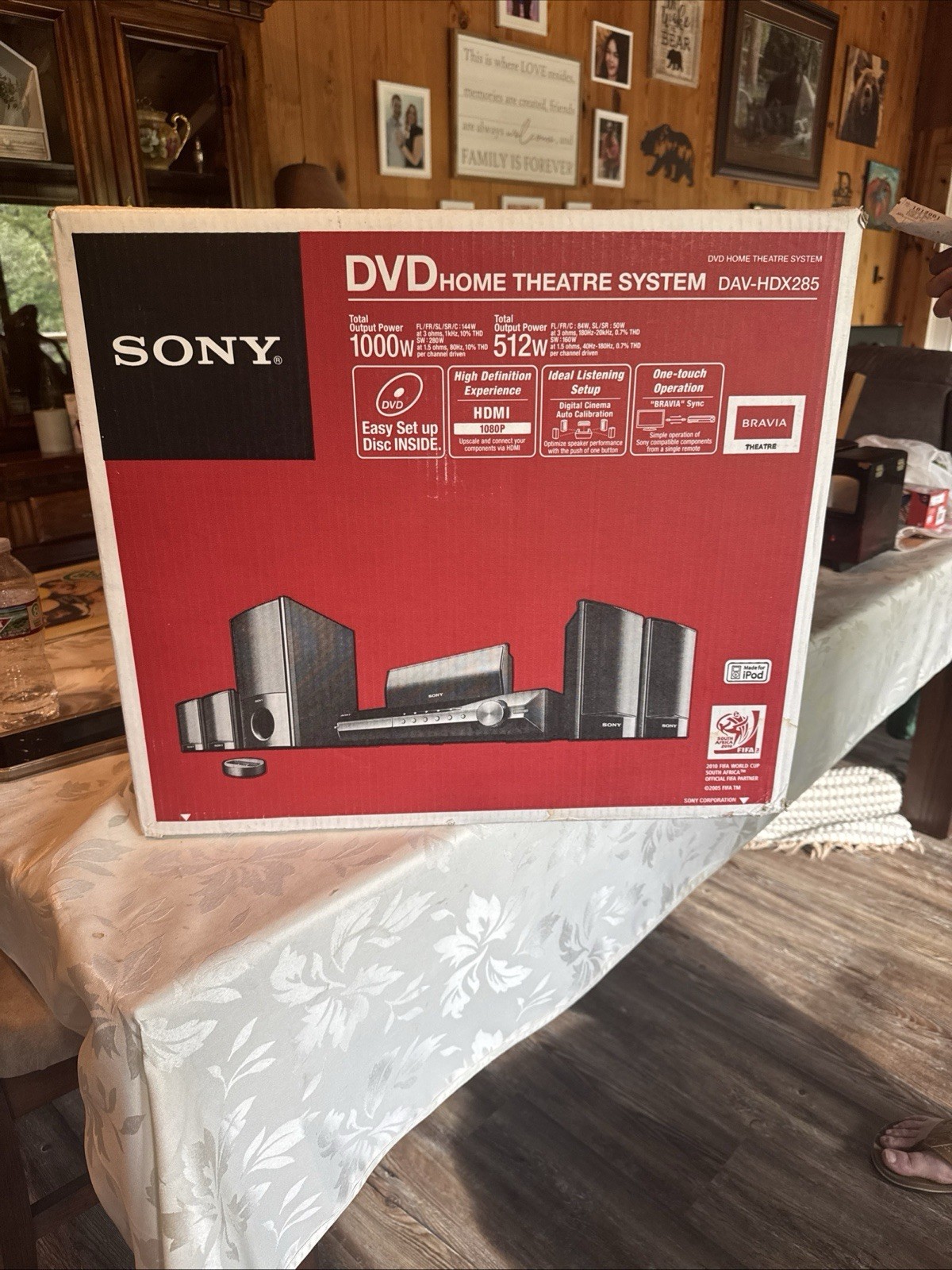 Sony DAV-HDX285 Dvd Home Threatre System Brand New Open Box