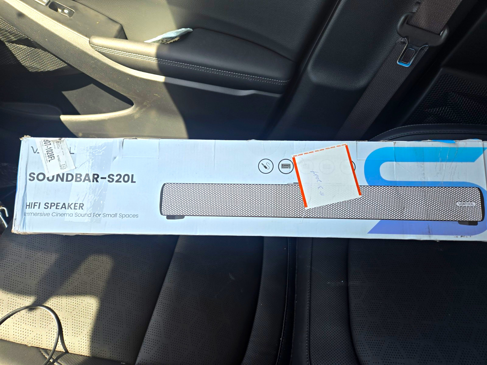 VEATOOL SOUNDBAR-S20L 50W Bluetooth 2.0 Soundbar w/ Remote Optical