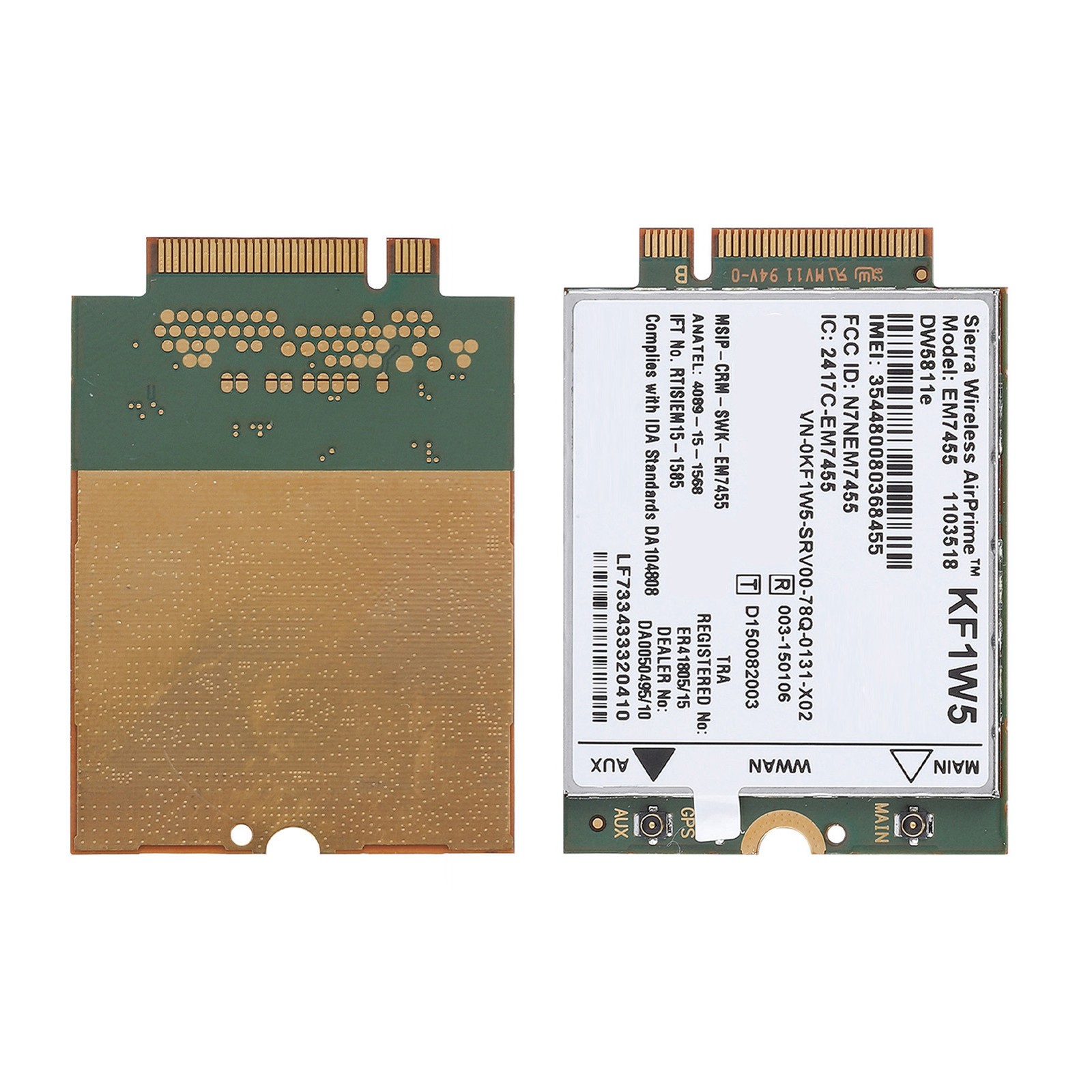 Replacement Wireless EM7455 Card Module - LTE Support For Premium