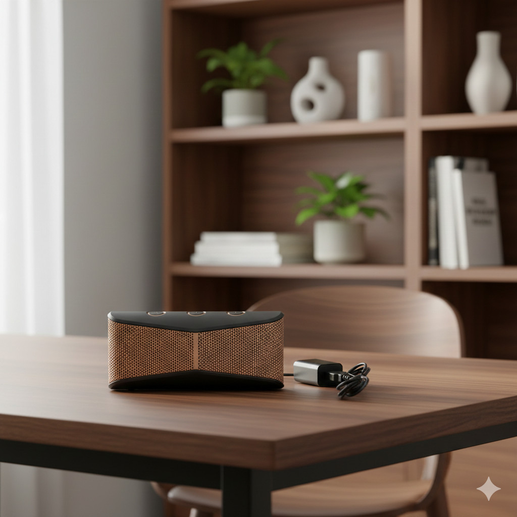 Logitech Portable Bluetooth Mobile Wireless Solid Speaker Copper/Black I X300