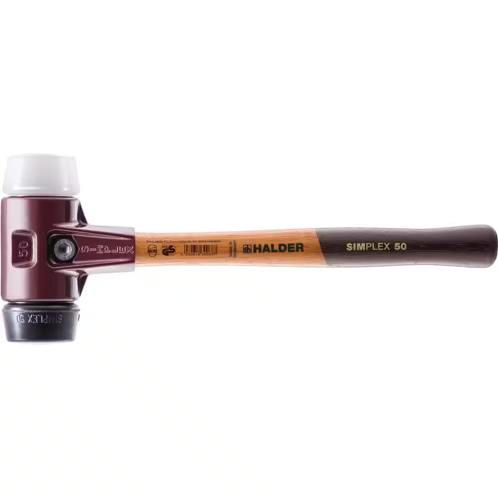 Simplex 80 6 Lbs. Mallet with Black Rubber and Superplastic Inserts