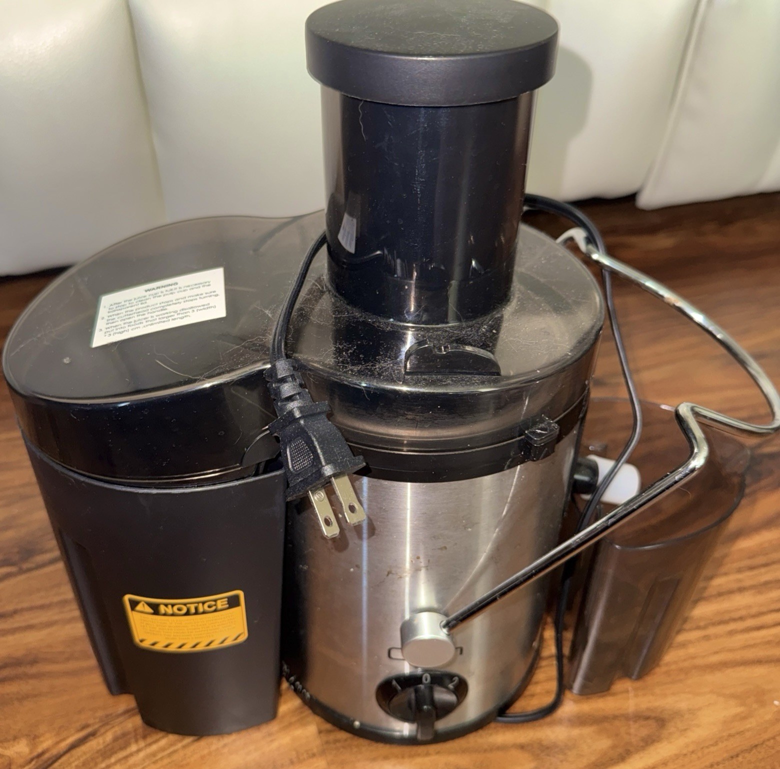 Ocen  Power Juicer Model KS 501 Voltage 120-60z  Power 500W Intertek 5013306