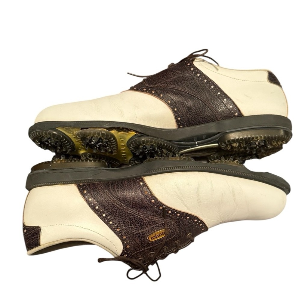 FootJoy Brown and White Men's Oxfords