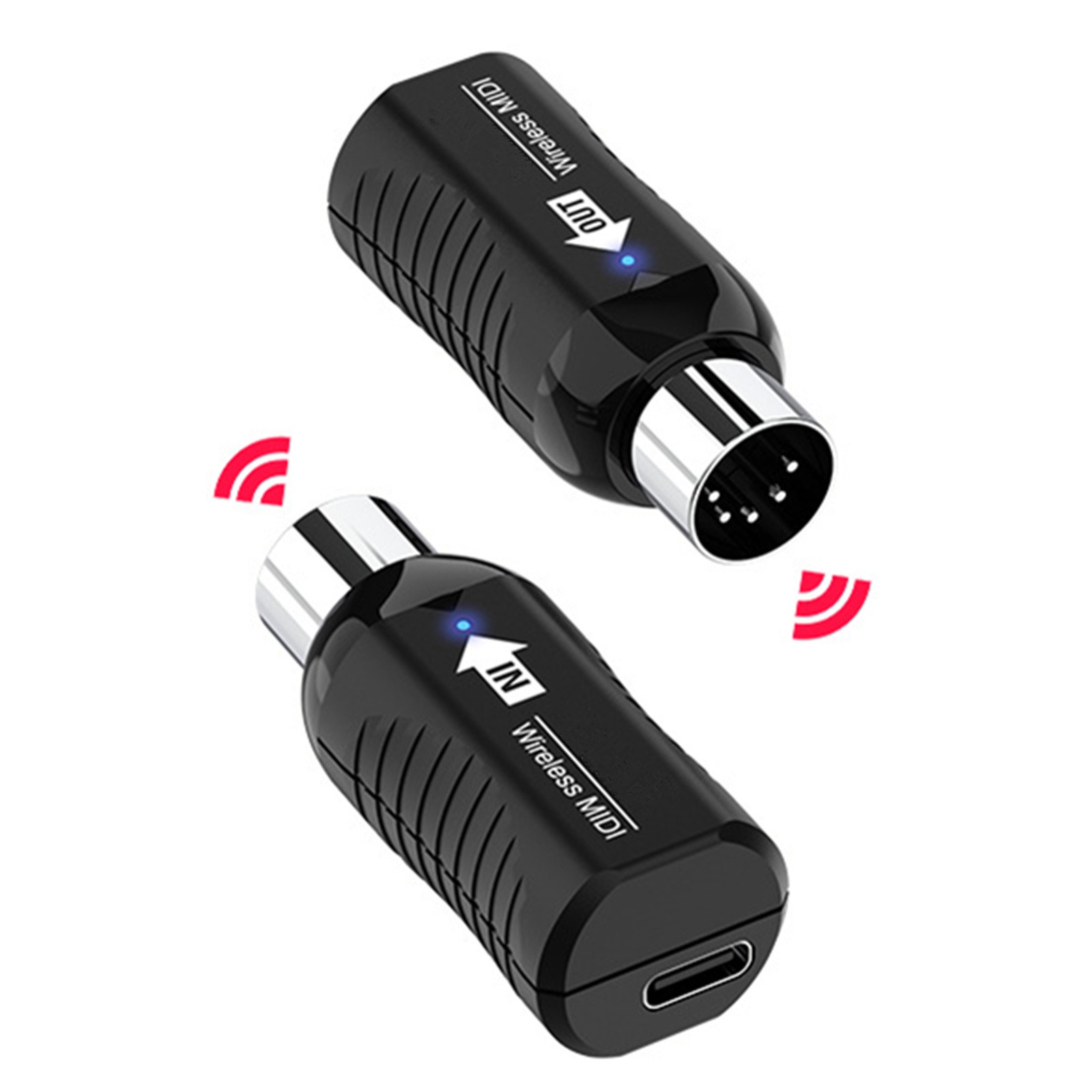 Midi Wireless Guitar Receiver Transmitter For Digital Piano Keyboard Accessory