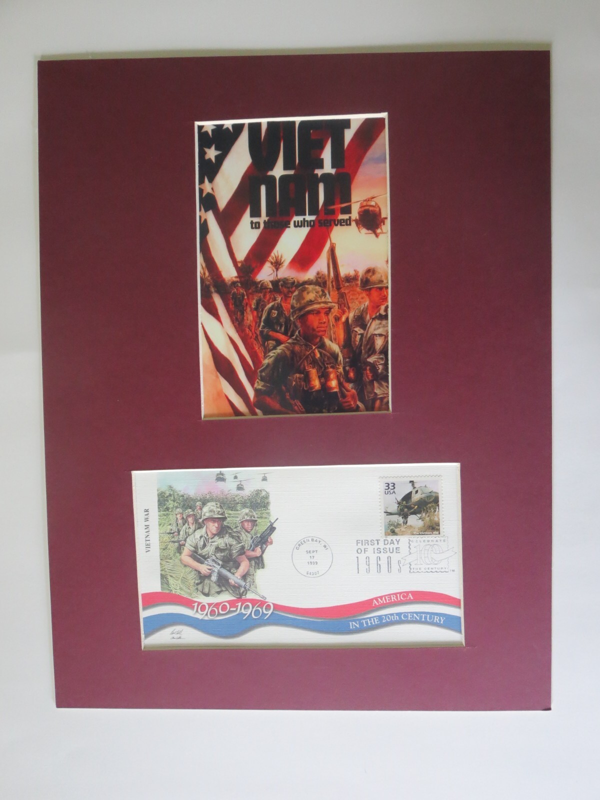 Honoring Vietnam War Veterans & First Day Cover of the Vietnam War stamp