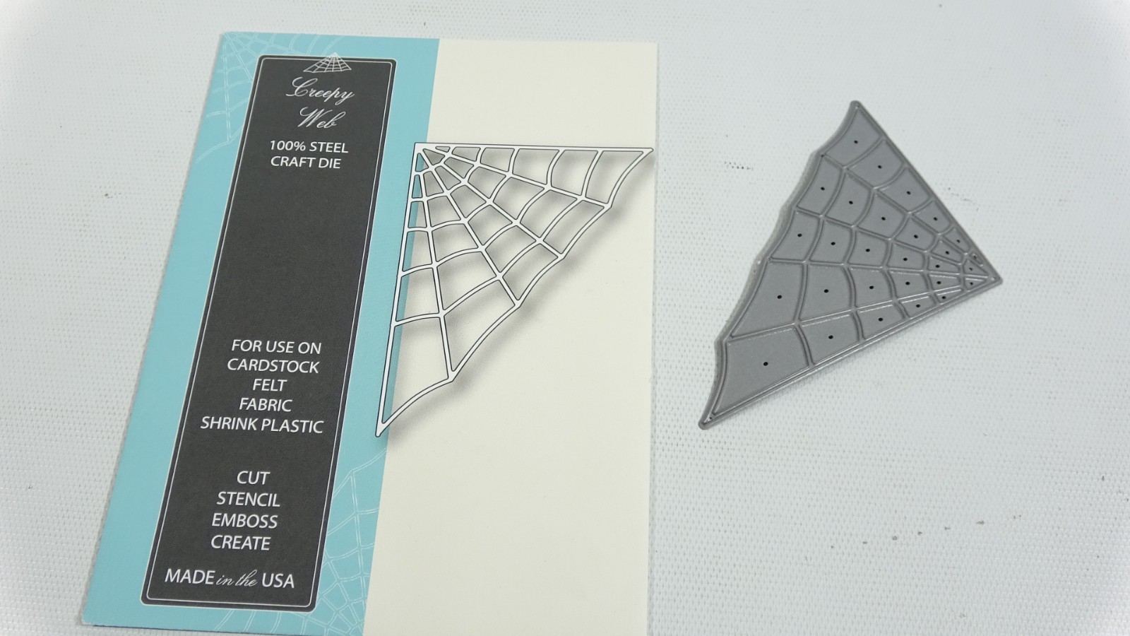 2011 Memory Box Creepy Web Halloween Craft Die Style No. 98158