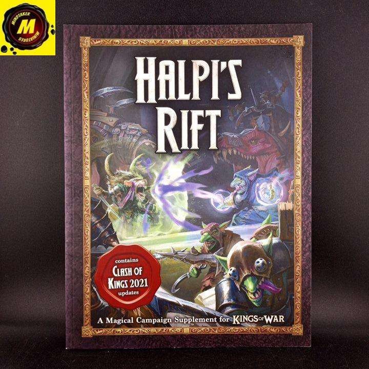 Halpi's Rift: A Magical Campaign Supplement for Kings of War (MGKWM109) (Soft...