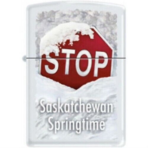 Sweet Saskatchewan Springtime ZIPPO LIGHTER Condition Lifetime Warranty