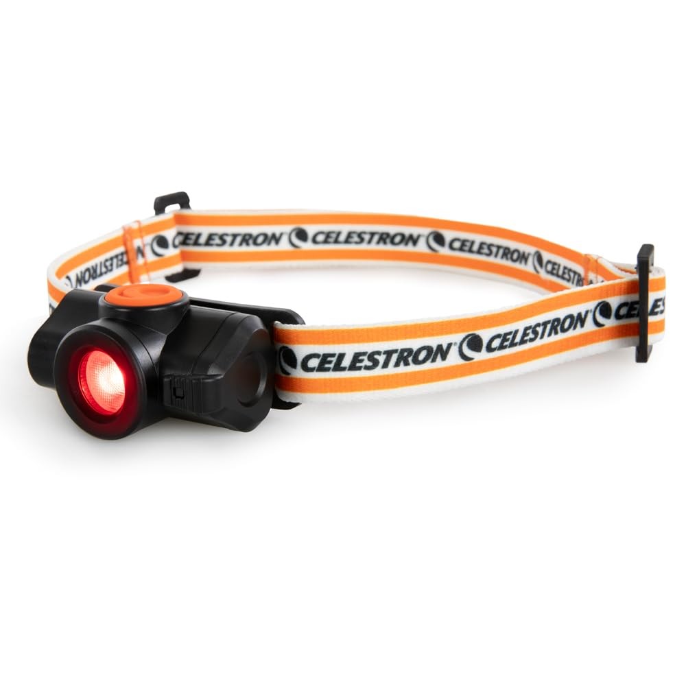 Celestron Night Vision Headlamp Multiple Light Modes Includes SOS Setting Ideal