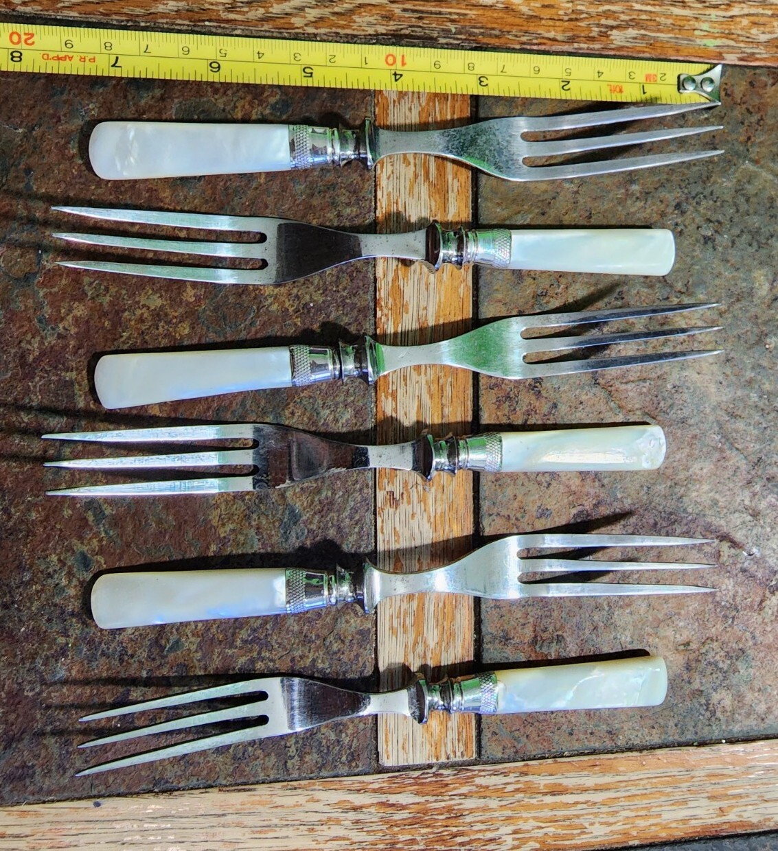 LOT OF 6 RARE KOTTLE CUTLERY CO GERMANY 🇩🇪 MOP DINNER 🍽- LUNCHEON FORKS