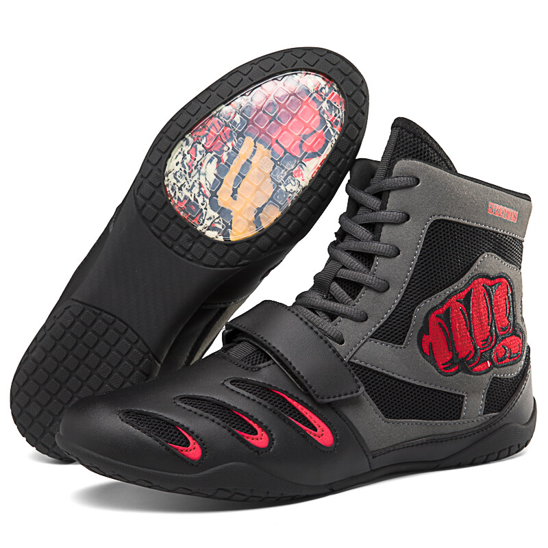 Men Women Professinal Boxing Shoes Fighting Training Shoes Wrestling Sneakers