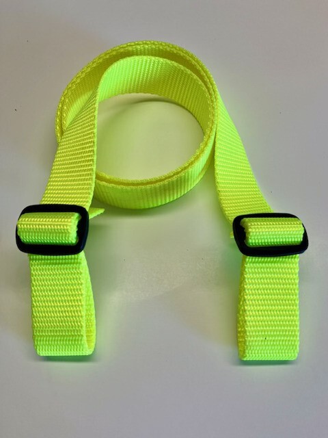 Rifle Sling - 1" Hot Yellow - Easy to Adjust (E191)