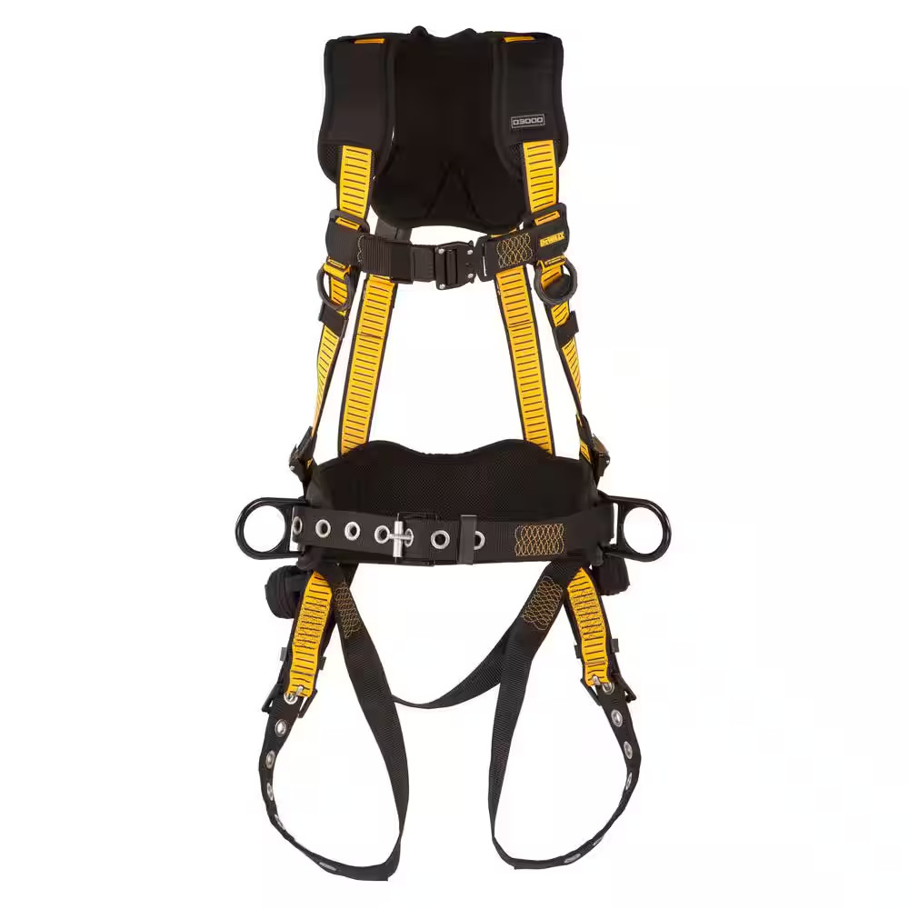 D3000 Vest Style, with Belt, 5-Point, Back and Side D-Rings, QC Chest, TB Legs (