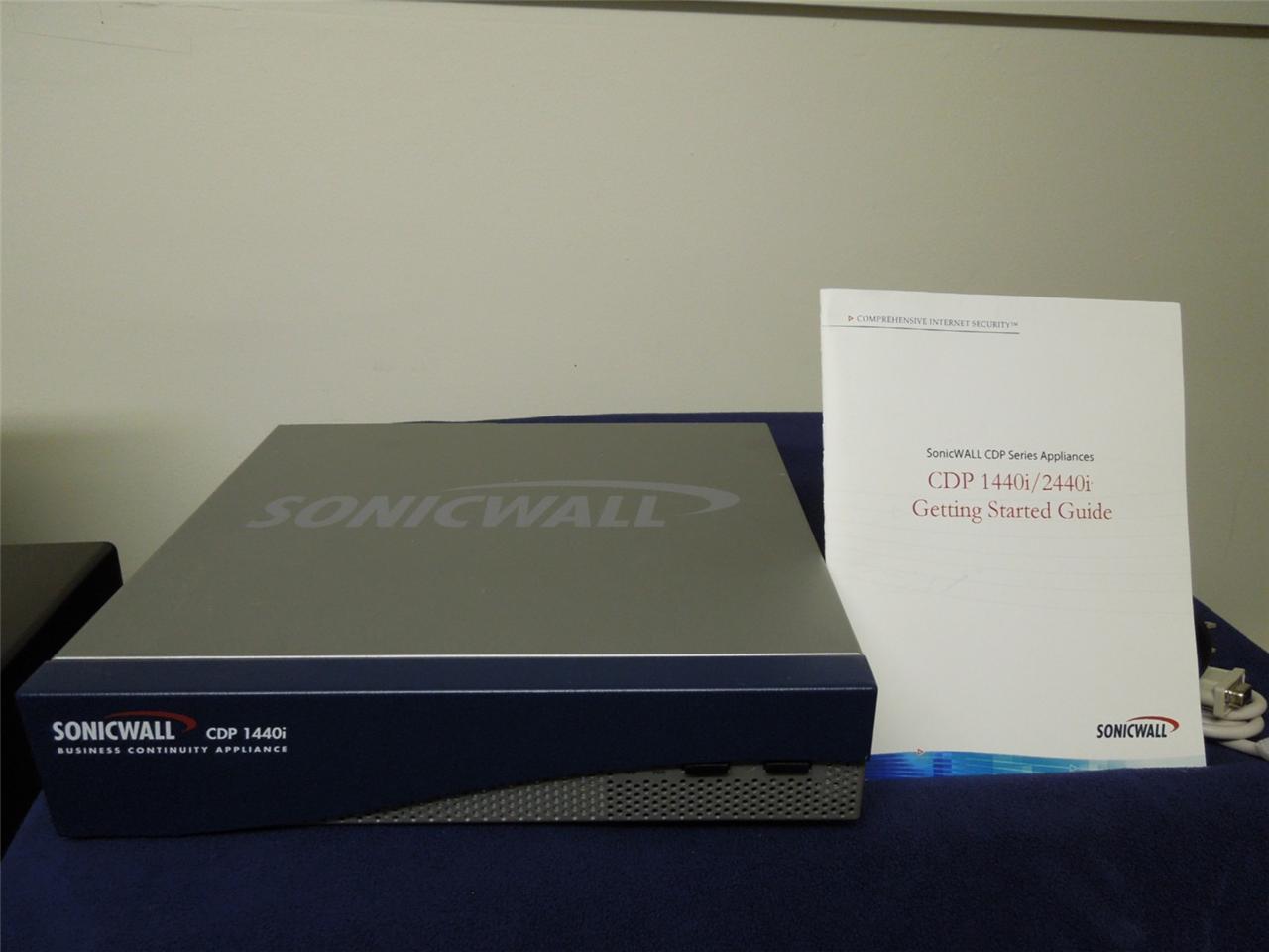 Sonicwall 1440i with Manual Power Cord & Serial Cable Bundle