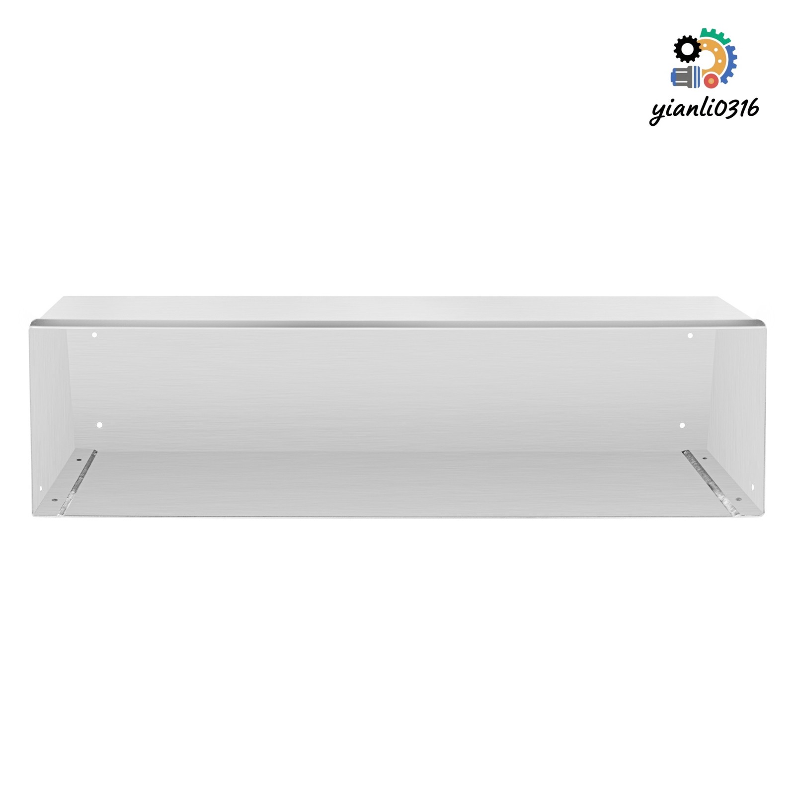 46" Fit 4 Five Gallon Jugs Fuel Jug Rack Holder Shelf For Enclosed Race Trailer