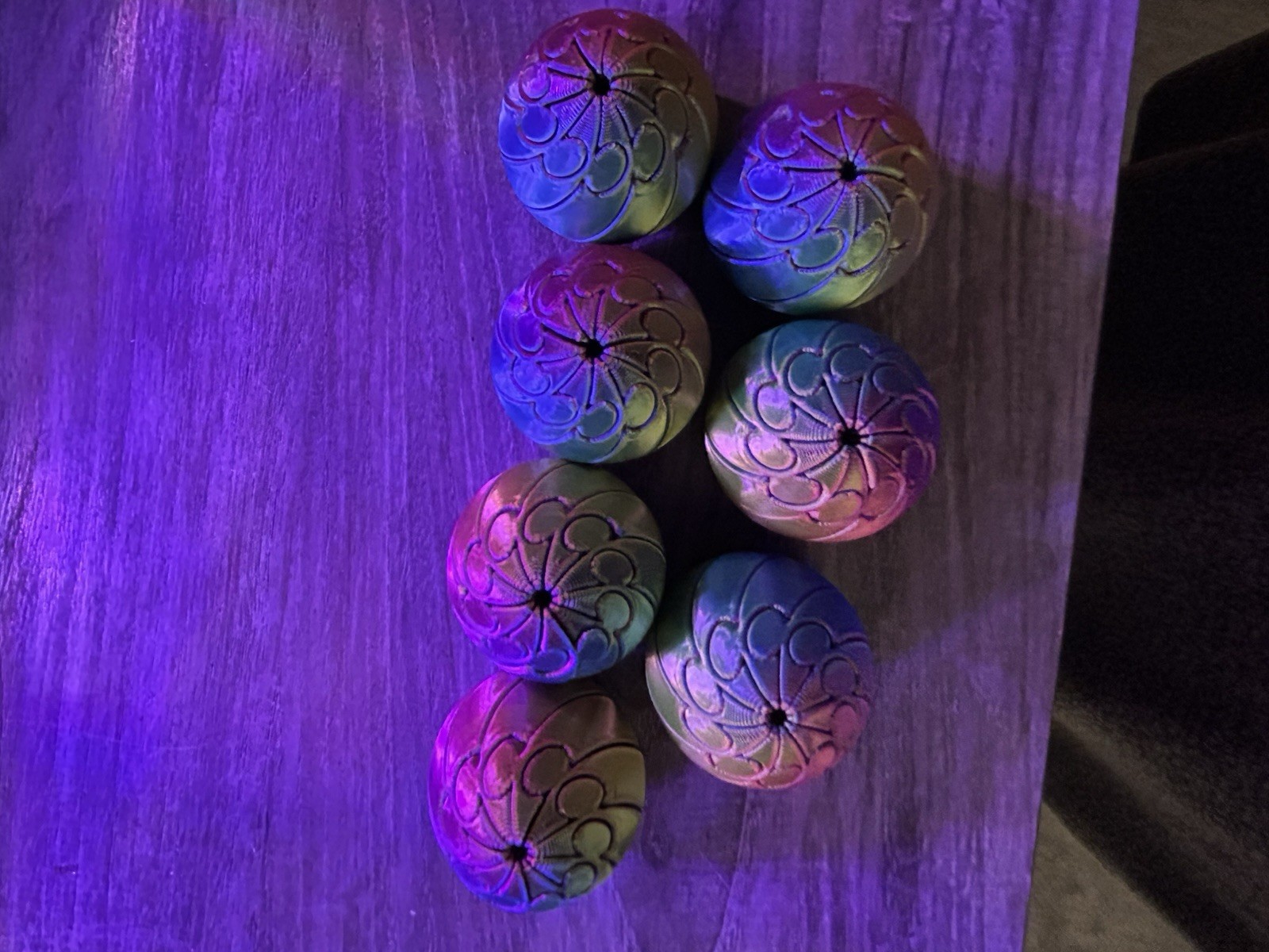 easter egg fidget 3d printed