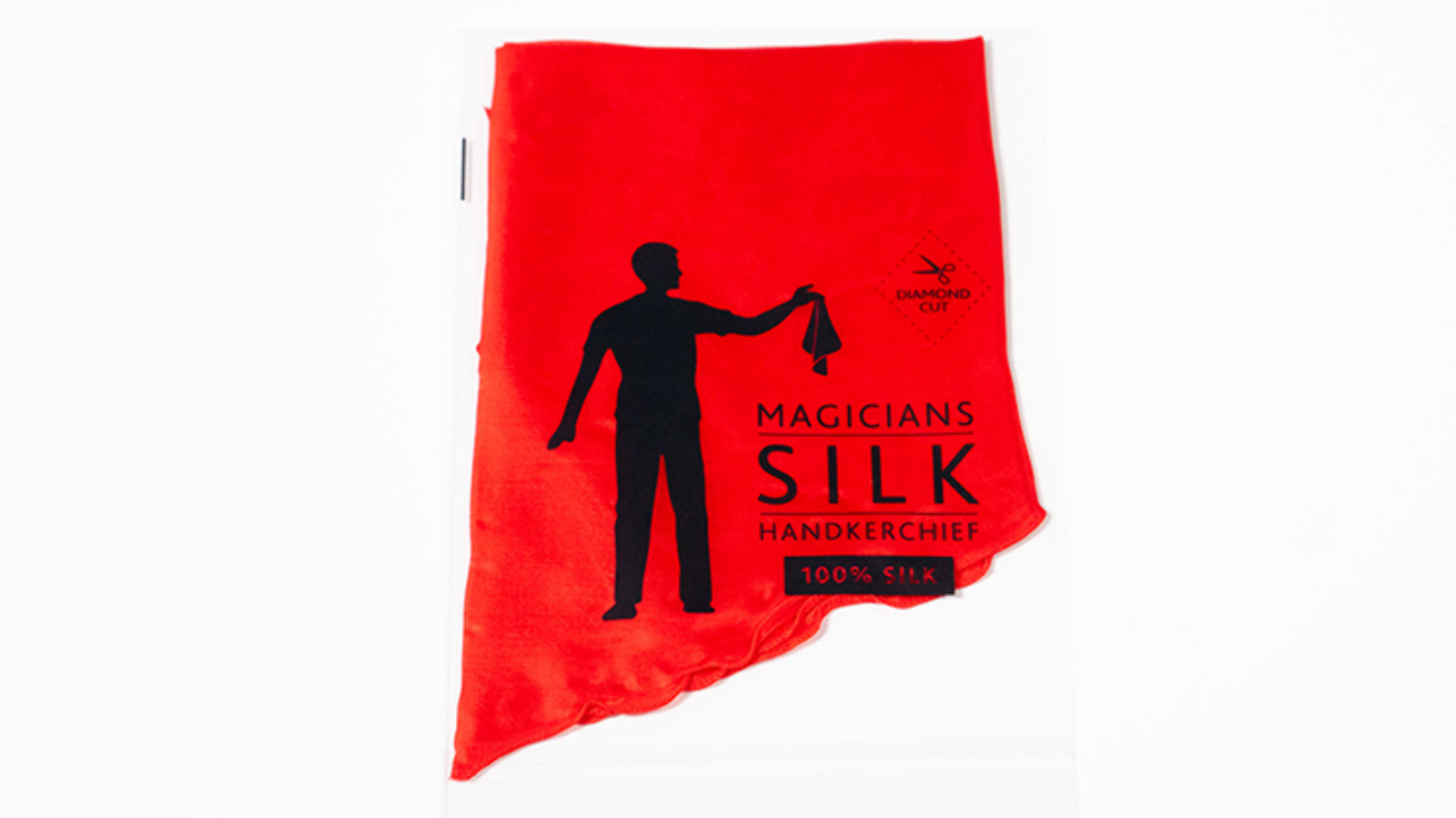 PRO SILK DIAMOND CUT RED 36" by Murphy's Magic