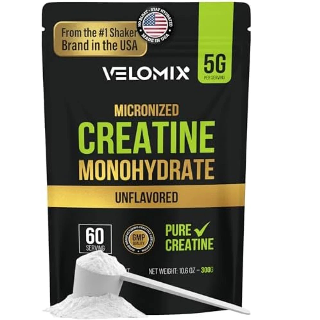 Micronized Creatine Monohydrate Powder - 100% Pure Creatine Powder Unflavored an