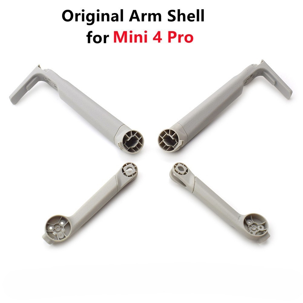 Front and Rear Gray Arm Housings for DJI For Mini 4 Pro Repair and Maintenance